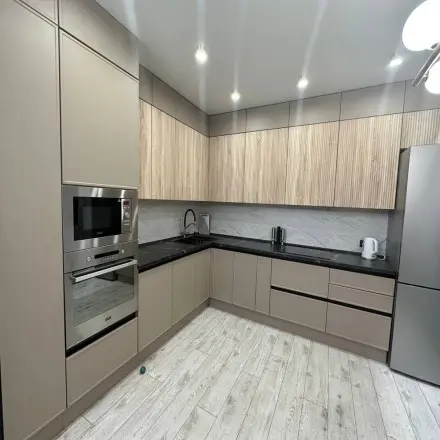 Кухня Дуб сонома Софт Капучино