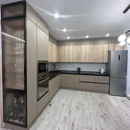 Кухня Дуб сонома Софт Капучино