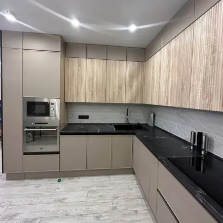 Кухня Дуб сонома Софт Капучино